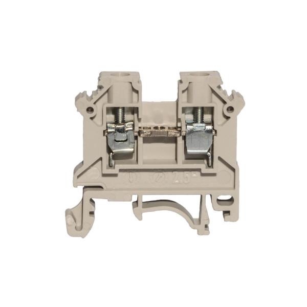 SCREW TERMINAL BLOCK 6MM2 HF PA66 UL94, GREY                                                                                                                                                                                                                   