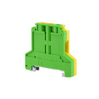 SCREW TERMINAL BLOCK 6MM2 HF PA66 UL94, Y/G                                                                                                                                                                                                                    