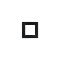 ELEMENT SINGLE DECORATIVE ALUMINIUM PANEL, BLACK                                                                                                                                                                                                               