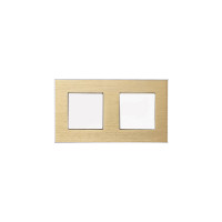 ELEMENT DOUBLE DECORATIVE ALUMINIUM PANEL, GOLD                                                                                                                                                                                                                