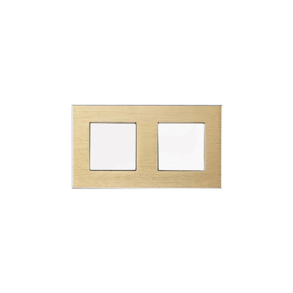 ELEMENT DOUBLE DECORATIVE ALUMINIUM PANEL, GOLD                                                                                                                                                                                                                
