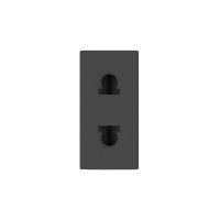 ELEMENT DOUBLE PIN SOCKET, BLACK                                                                                                                                                                                                                               