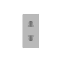 ELEMENT DOUBLE PIN SOCKET, GRAY                                                                                                                                                                                                                                