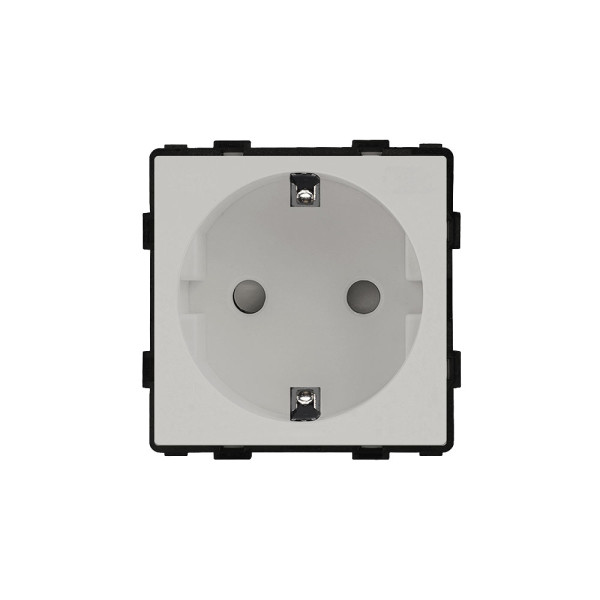 ELEMENT GERMAN SOCKET 16A, GRAY                                                                                                                                                                                                                                