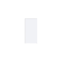 ELEMENT 1/2 BLANK MODULE, WHITE                                                                                                                                                                                                                                