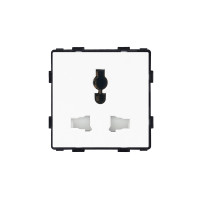 ELEMENT UNIVERSAL SOCKET 13A, WHITE                                                                                                                                                                                                                            