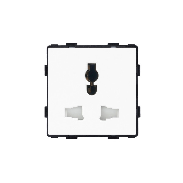 ELEMENT UNIVERSAL SOCKET 13A, WHITE                                                                                                                                                                                                                            