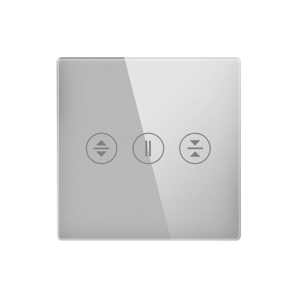 ELEMENT SMALL GLASS PANEL SHUTTER, GRAY                                                                                                                                                                                                                        