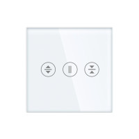 ELEMENT SMALL GLASS PANEL SHUTTER, WHITE                                                                                                                                                                                                                       