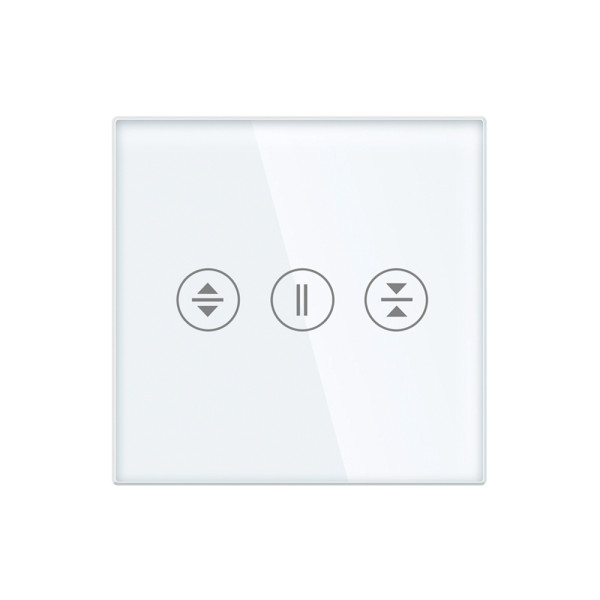 ELEMENT SMALL GLASS PANEL SHUTTER, WHITE                                                                                                                                                                                                                       