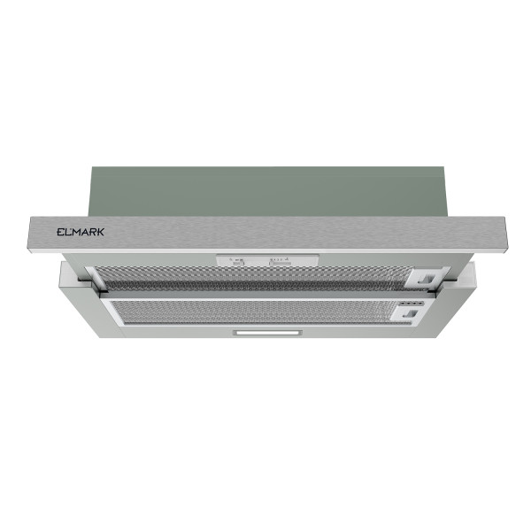 Telescopic wall mounted cooker hood EL-60L07S 630m³/h silver                                                                                                                                                                                                   