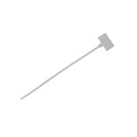 CABLE TIES FOR CABLE MARKING 100/2.5 WHITE                                                                                                                                                                                                                     