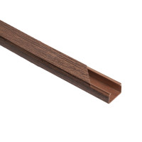 2m. 40x25 PLASTIC CABLE TRUNKING CT2 OAK                                                                                                                                                                                                                       