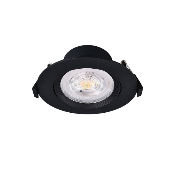 ELMARK LED DOWNLIGHT 5W 3CCT IP20 BLACK                                                                                                                                                                                                                        