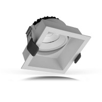 LED DOWN LIGHT 18W, 4000K, 36° DEEP SQUARE DIMMABLE