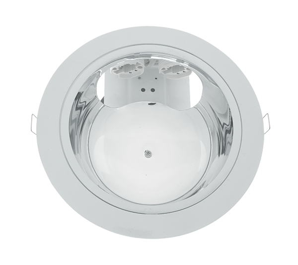 GL202 DOWNLIGHT 2XE27 SATIN NICKEL MODEL 2