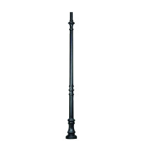 KARMEL POLE 3000ММ WITH DOOR, BLACK                                                                                                                                                                                                                            
