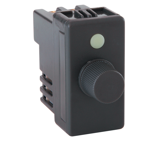 LF DIMER ZA VENTILACIJU 500W CRNI