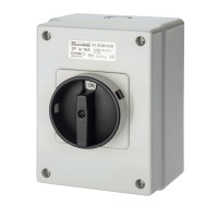 EC660 SURFACE SCHUNTING SWITCH 4P 16A BLACK                                                                                                                                                                                                                    