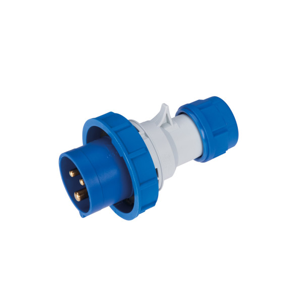 EC690 STRAIGHT PLUG 16A IP67 1P+N+E 220-240V                                                                                                                                                                                                                   