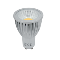 LED SIJALICA LED LAMP LEDCOB 5W GU10 230V BELA