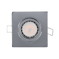 LED METALNA KVADRATNA SPOTLAMPA PAR 16 5.5W 4000-4300K SATIN NIKL