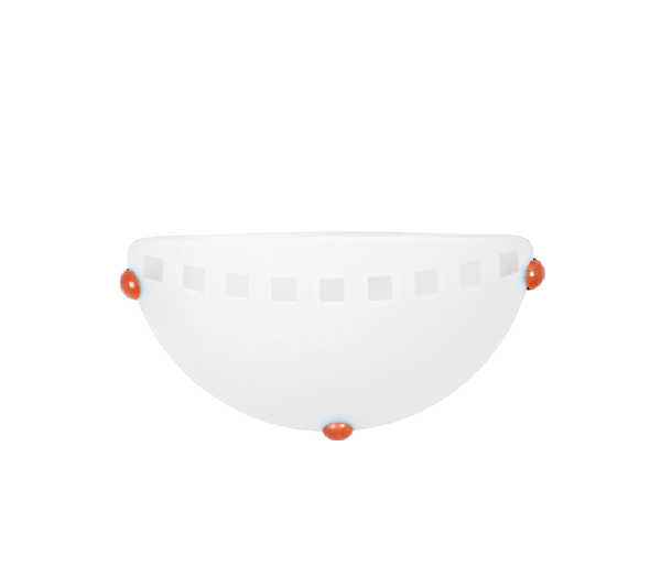 7151-1 FAMES ZIDNA SVJETILJKA 1ХЕ27 Ф300mm/2 BELA