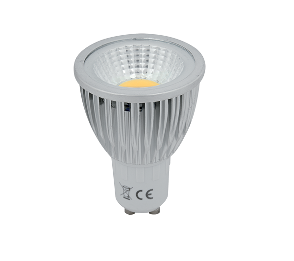 LED SIJALICA LED LAMP LEDCOB 5W GU10 230V TOPLA BELA