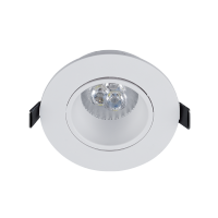 LED SPOT LAMPA PLASTIČNA OKRUGLA 6W GU10 6400K BELA