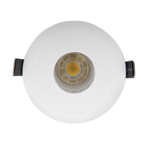 LED PLASTIČNA OKRUGLA SPOTLAMPA PAR 16 COB 7W 2700-3000K BELA