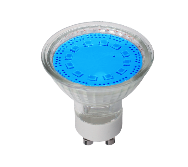 LED SIJALICA SMD2835 3W GU10 230V 3000K PLAVA