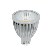 LED SIJALICA LEDCOB 5W GU5,3 12V AC/DC BELA